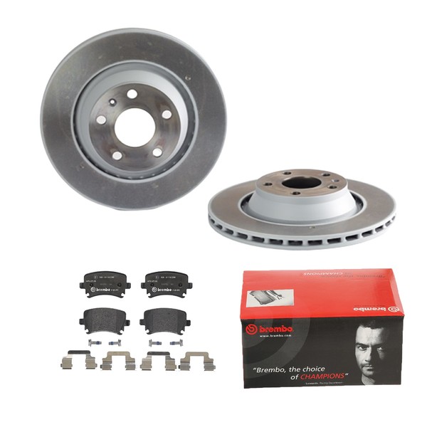 Brembo Bremsscheiben Ø310MM + BremsbelÄGe Hinten FÜR Audi TT Skoda VW Seat Audi-image