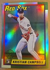 2025 Topps Update Series - 1990 Topps Baseball Kristian Campbell #U90-36 (RC)