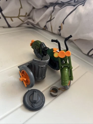 Vintage 1989 Sewer Cycle Vehicle Teenage Mutant Turtles Motorcycle Complete
