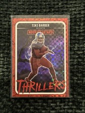 Panini 2025 Rookies & Stars Thrillers Prizm Tiki Barber New York Giants #11