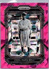 2023 Panini Prizm Cool Papa Bell Pink Ice Prizm St. Louis Stars #225