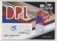 2020 Elite Extra Edition DPL Material Signatures Black Jimmy Troncoso Auto h8o