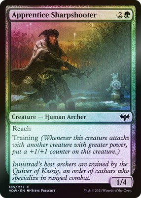 Apprentice Sharpshooter Common VOW #185 Near Mint FOIL