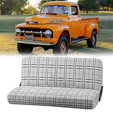 Full Size Bench Seat Cover Front Gray Black Pickup For Ford F4 F3 F2 F1 Base Full Size Bench Seat Cover Front Gray Black Pickup For Ford F4 F3 F2 F1 Base