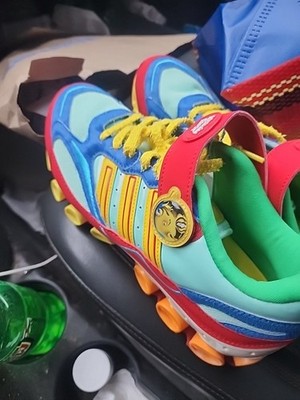 Adidas Micro bounce T1 Kerwin Frost Multi-Color Strap (GX6447) 10 1/2 