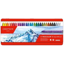 Artist Crayons Set - Neocolor II, 30 Water-So...