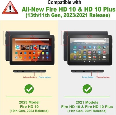 Case for Amazon Fire HD 10 (13th Gen 2023/11th Gen 2021) Multi