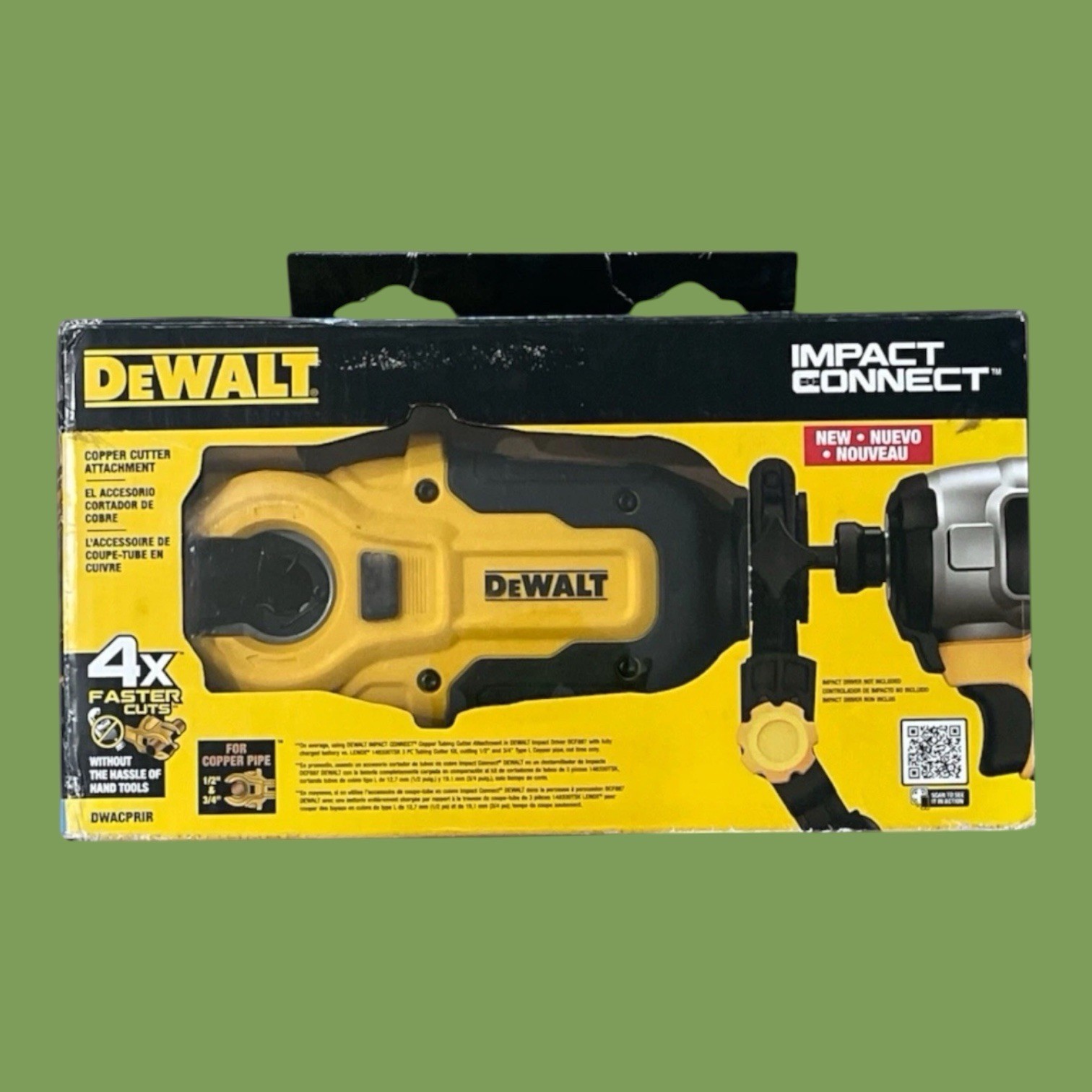 DEWALT Copper Tubing Cutter Attachment For 1/2” & 3/4”Copper Pipe (S2)