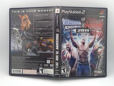 WWE SmackDown vs. Raw 2011 (PlayStation 2, 2010) Clean Tested Working -Free Ship