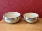 ANTIQUE RED WING POTTERY Blue Banded STONEWARE MIXING BOWLS