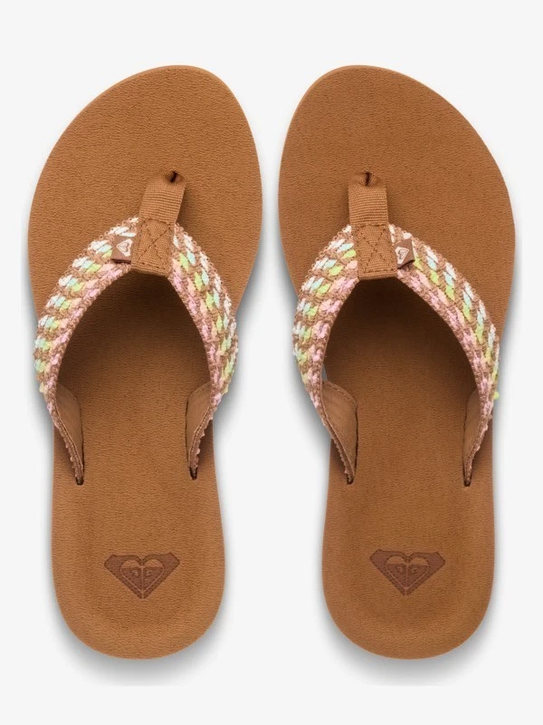 ROXY WOMENS FLIP FLOPS.NEW PORTO ROPE NATURAL BEACH SURF THONG GIRLS SANDALS S26
Opens in a new wind