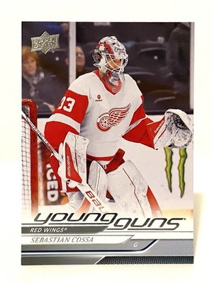 Young Guns Sebastian Cossa - Detroit Red Wings