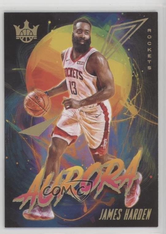 2019-20 Panini Court Kings Aurora James Harden #14 1e6a