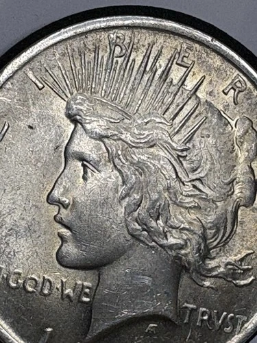 1922 Peace Silver Dollar 90% Silver VF Circulated US Coin Nice Original