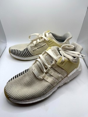 Adidas EQT Support 93/17 BZ0586 Mens 10 Sneaker Off White Running Athletic Shoes