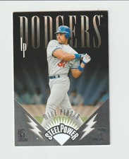 Mike Piazza Dodgers 1996 Donruss Steel Power /5000 #5