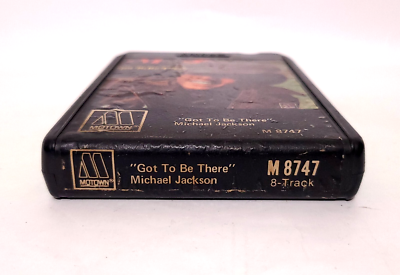 MICHAEL JACKSON GOT TO BE THERE 8-Track Tape Soul R&B Pop Motown M