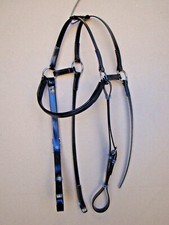 Auscoat PVC Barcoo Bridle Extended Head Nickel Plate Any Size | 16 colour range