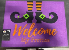 New Welcome My Pretties Halloween Door Mat 18...