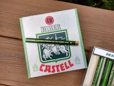 A.W. Faber Castell #9030 Drawing Leads - Assorted: H, F, 4H, 2H, 5H, red, blue