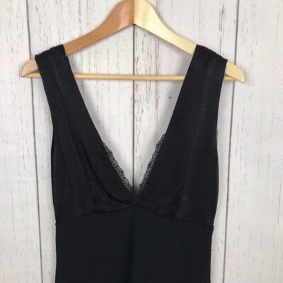 slim fit dress slacks Zara Black Flare Mini Dress Black / M main image 0