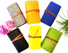 2 x Soft Felt Anti-Scratch Glasses Case Eyeglass Sunglass Pouch Bag