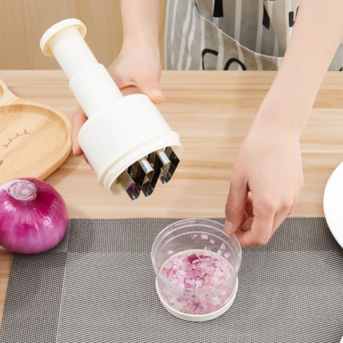 with Stainless Steel Blade Garlic Press Onion Pressing Crusher for - Picture 3 of 5