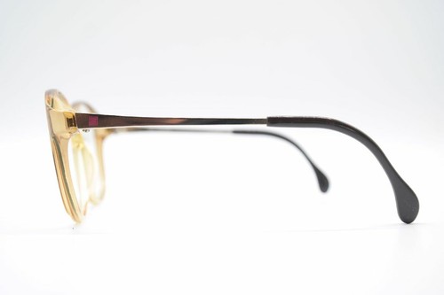 Vintage Zeiss 3195 8100 Braun Silber oval Brille eyeglasses NOS - Picture 2 of 6