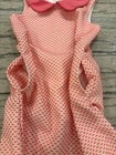 Dorissa Girl Sleeveless Pink Shift Dress with Peter Pan Collar Size 10 — photo 9