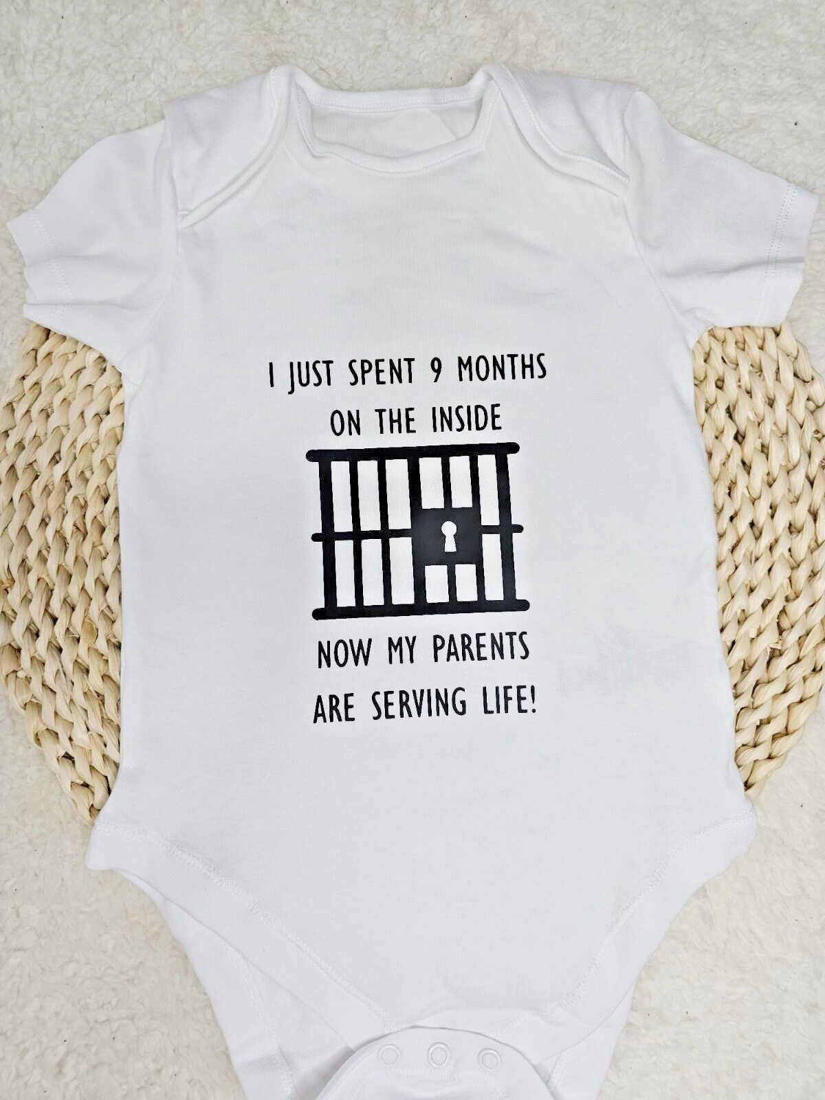 Funny Baby Vest Bodysuit | Cute Baby Grow Gift | Unisex Newborn Romper Clothes