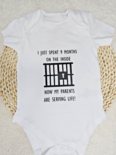 Funny Baby Vest Bodysuit | Cute Baby Grow Gift | Unisex Newborn Romper Clothes - Picture 9 of 20