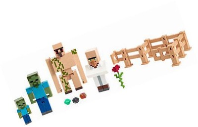 minecraft night of the zombies figure multipack