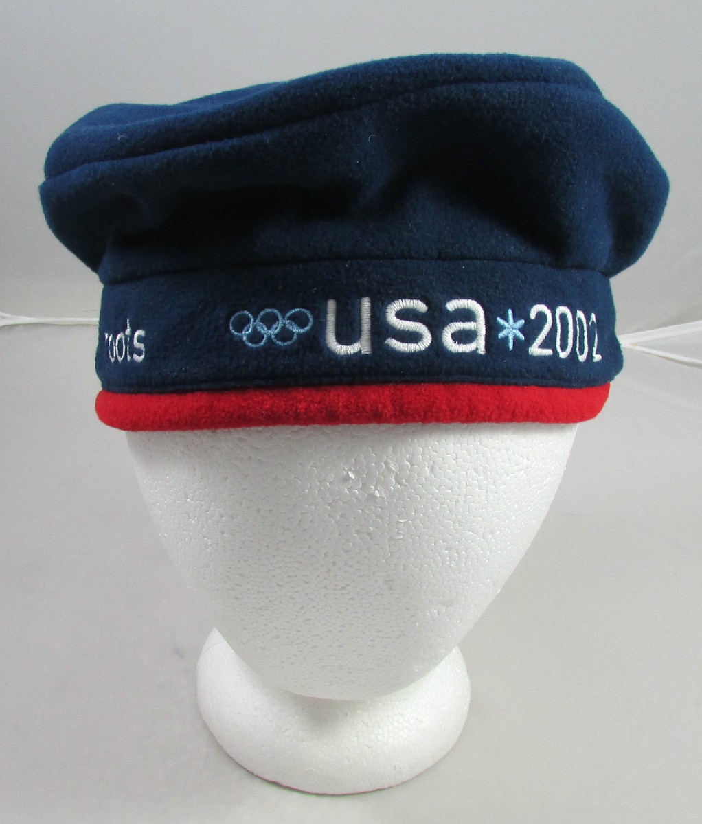 Vintage Roots 2002 U.S.A. Official Olympic Team Red White  display picture 3