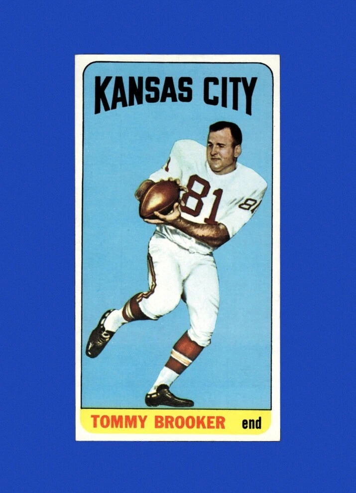 Tommy Brooker trading card