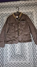 Victor Costa Y2k Vintage jacket blazer Brown Beaded Grandmacore
