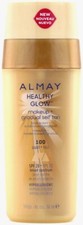 Almay Healthy Glow Makeup  Gradual Self Tan 100 Light 1 fl oz-SPF20 Twin Pack 