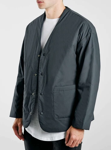 Topman Reversible Jacket - Navy, Men's Large - Versatile & Stylish, Retail $110 video thumbnail