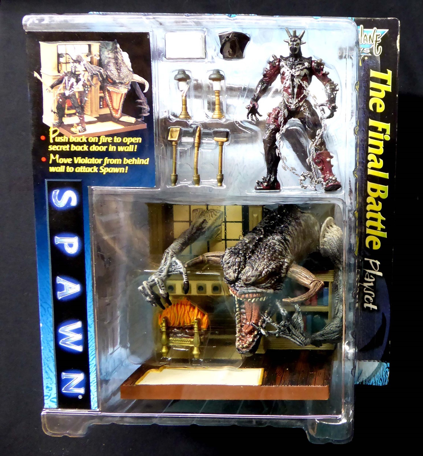 Spawn The Final Battle Playset New Sealed 1997 McFarlane Toys Movie ...