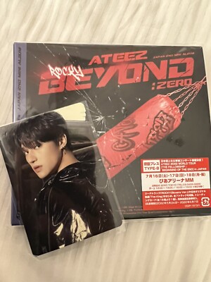 ATEEZ Beyond:Zero 2nd Japanese Album B ver with Wooyoung pc