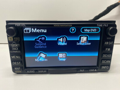 JBL 06 07 08 09 TOYOTA 4RUNNER Navigation GPS Radio 4 Disc CD
