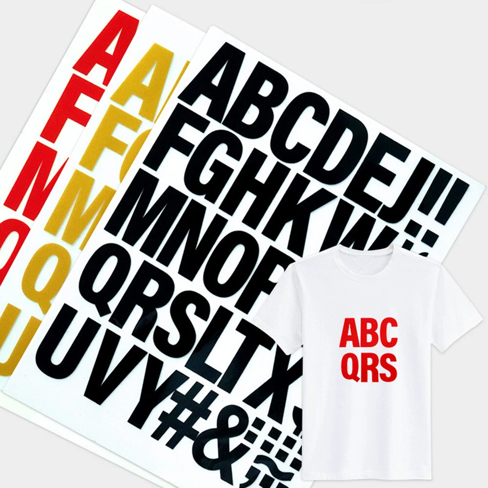 Vinyl lettering hotsell for shirts