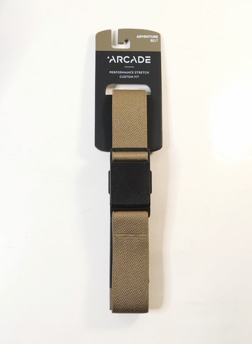 Arcade Performance Stretch Belt Color: Essential Sandstone One Size up to 40"