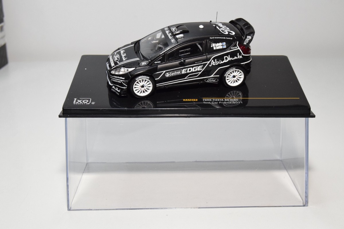 B24 1:43 IXO RAM462 FORD FIESTA RS WRC TEST CAR FRANCE 2011 MIB