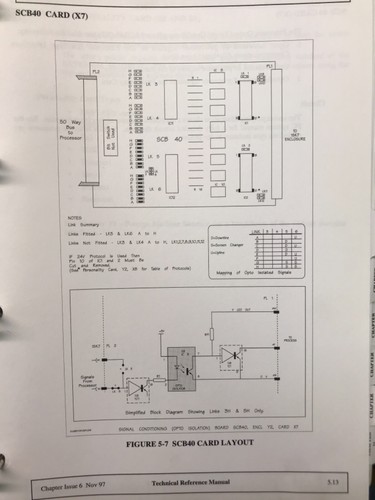 DEK 265 LT GSX ARCOM CONTROL SYSTEMS SCB40 PROCESSOR OUTPUT CARD (X7) DEK044 - Picture 6 of 7