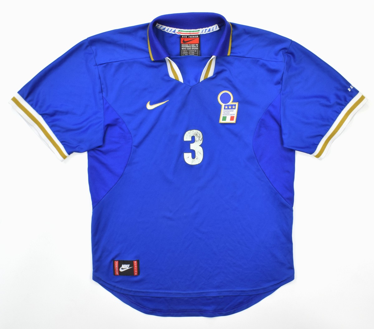 Nike 1996-97 ITALY *MALDINI* SHIRT TRIKOT XL | eBay