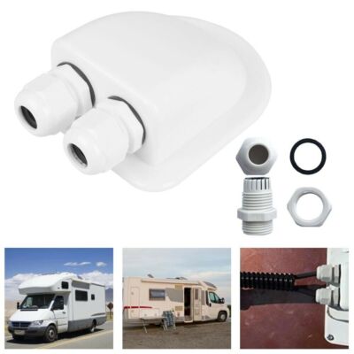 Solar Dachdurchführung Mit Kabel - Wasserdicht IP68 Für Wohnmobile & Camper