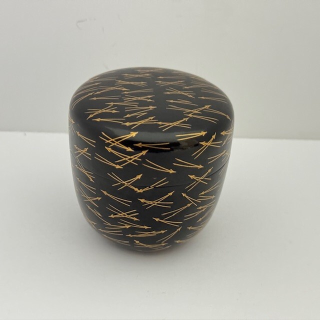 Japanese Tea Ceremony Caddy Natsume Matsuba Pine needle Lacquered