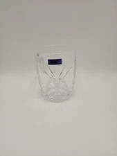 Waterford "Brookside" 4 3/8 Inch Oversized Double Old Fashion - Mint Condition 