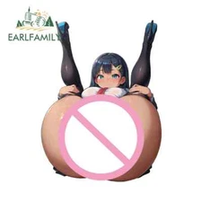 EARLFAMILY 5.1" Succubus AI Waifu Butt Sex Car Sticker Hentai Leg Up Thicc Decal