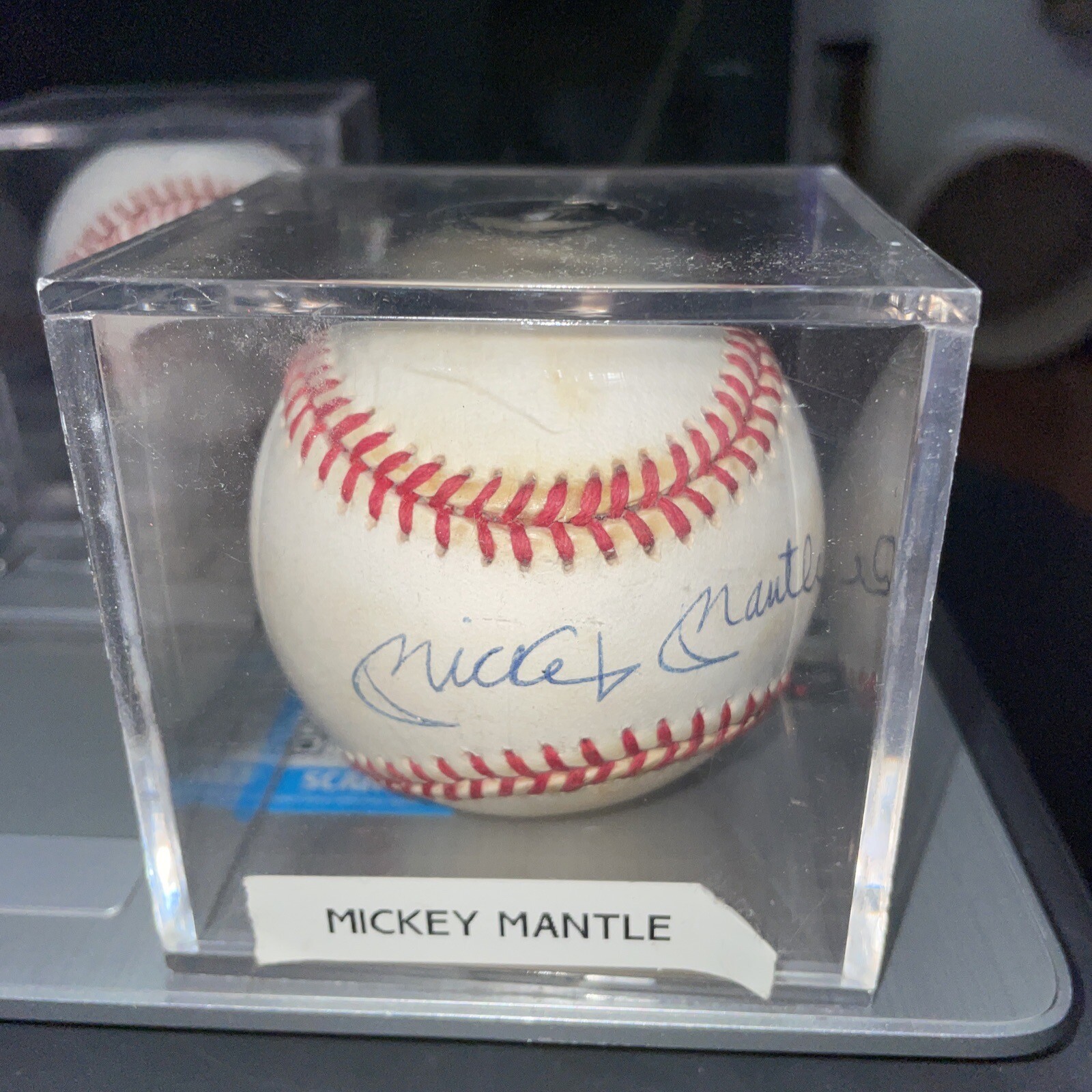 Mickey Mantle Autographed Baseball. No Coa eBay